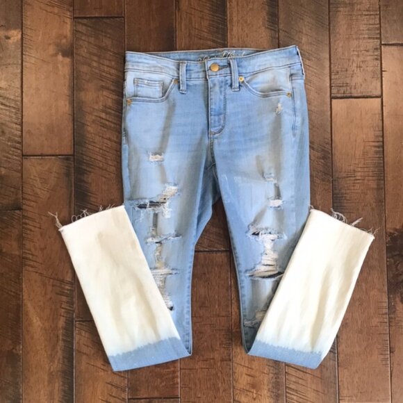 Universal Thread Mid-Rise Skinny Jeans Size Junior 00 - Picture 2 of 10